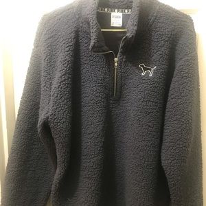 Pink Fuzzy Pullover Size L